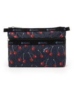 COSMETIC CLUTCHブラックシャイン（ポーチ）｜LeSportsac