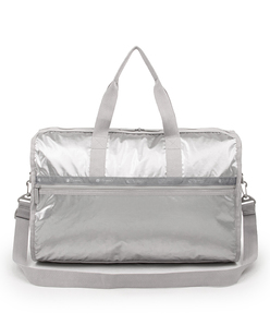 Lesportsac 2way ボストンバッグ ショルダー ナイロン グレー 極美品 LESPORTSAC レスポートサック ボストンバッグ ショルダー