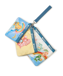 LeSportsac - スヌーピー レスポートサック レスポ リストレット ポーチ ピーナッツギャング PEANUTS×LeSportsac WRISTLET POUCH SET (ピーナッツギャング)
