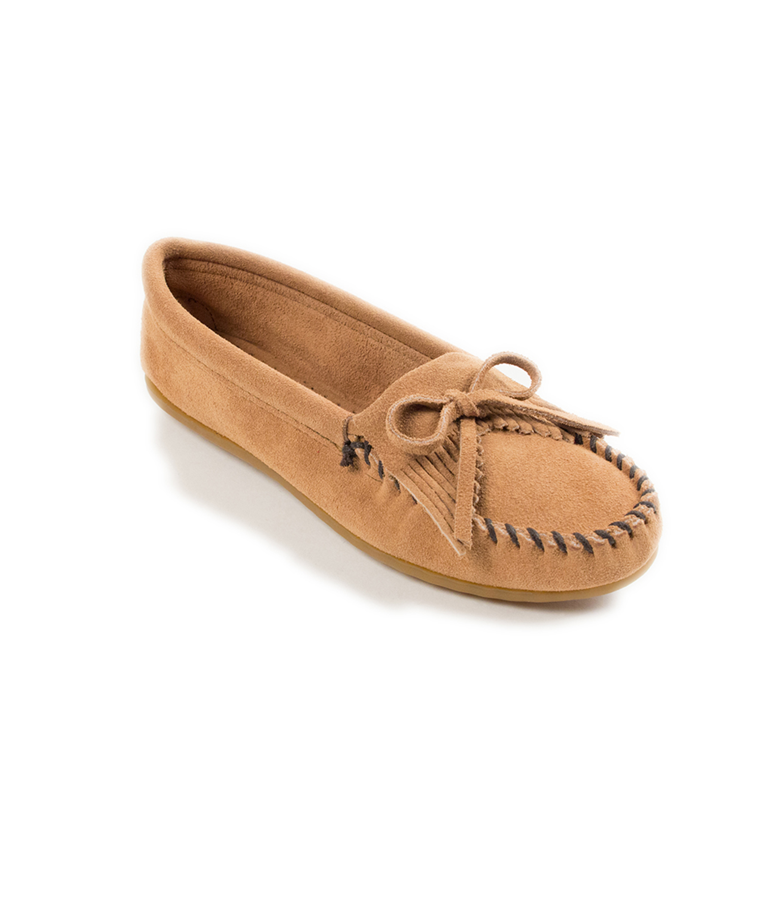 KILTY SUEDE MOC Taupe 【37110021】｜ミネトンカモカシン 公式通販サイト｜MINNETONKA MOCCASIN