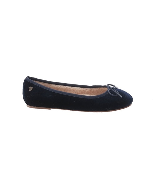 navy flat pumps