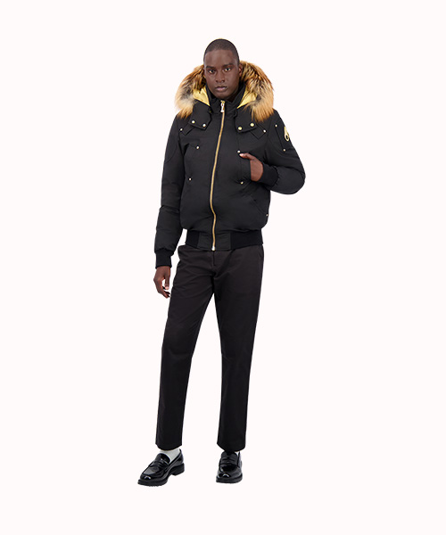 black tommy hilfiger puffer coat