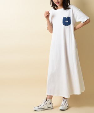 【Lee】DENIM　POCKET　DRESS