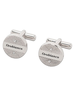 Orobianco タイピン/カフス SILVER カフス ORC209A