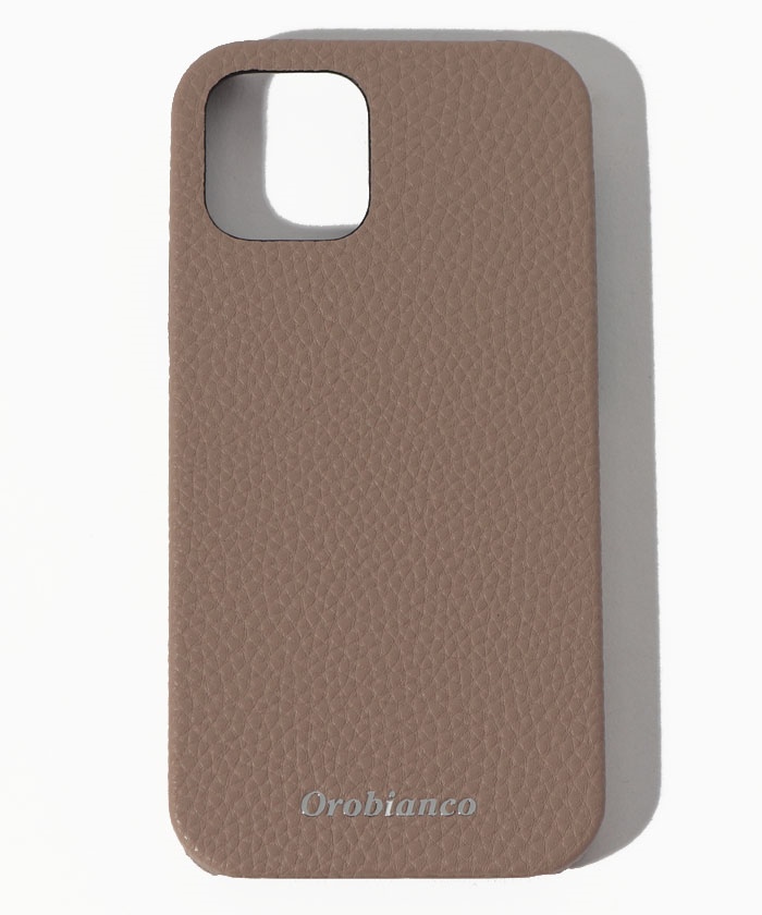 "シュリンク"PU Leather Back Case(iPhone 12/12 Pro)