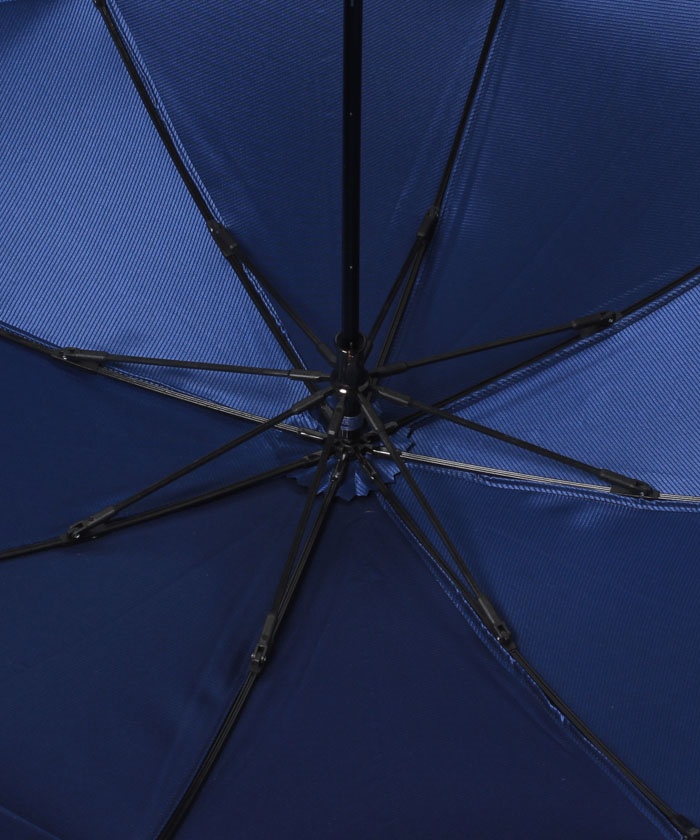 BLACK/BLUE）無地リバーシブル折り畳み傘 -｜傘/折りたたみ傘 