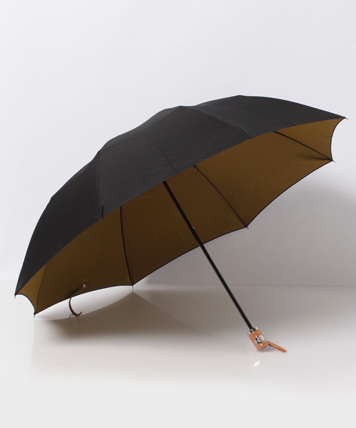 無地リバーシブル折り畳み傘