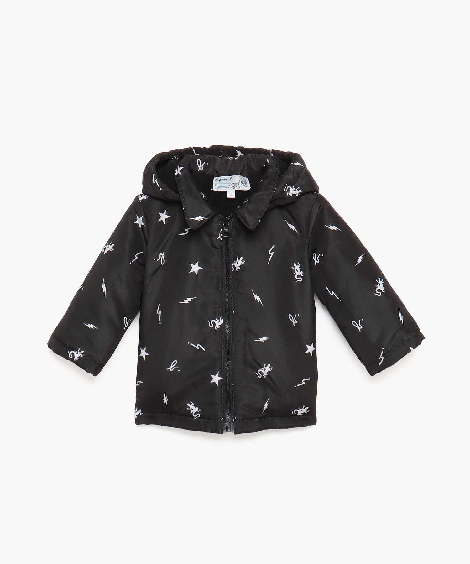 ICQ2 L BLOUSON ベビー アイコンプリントブルゾン