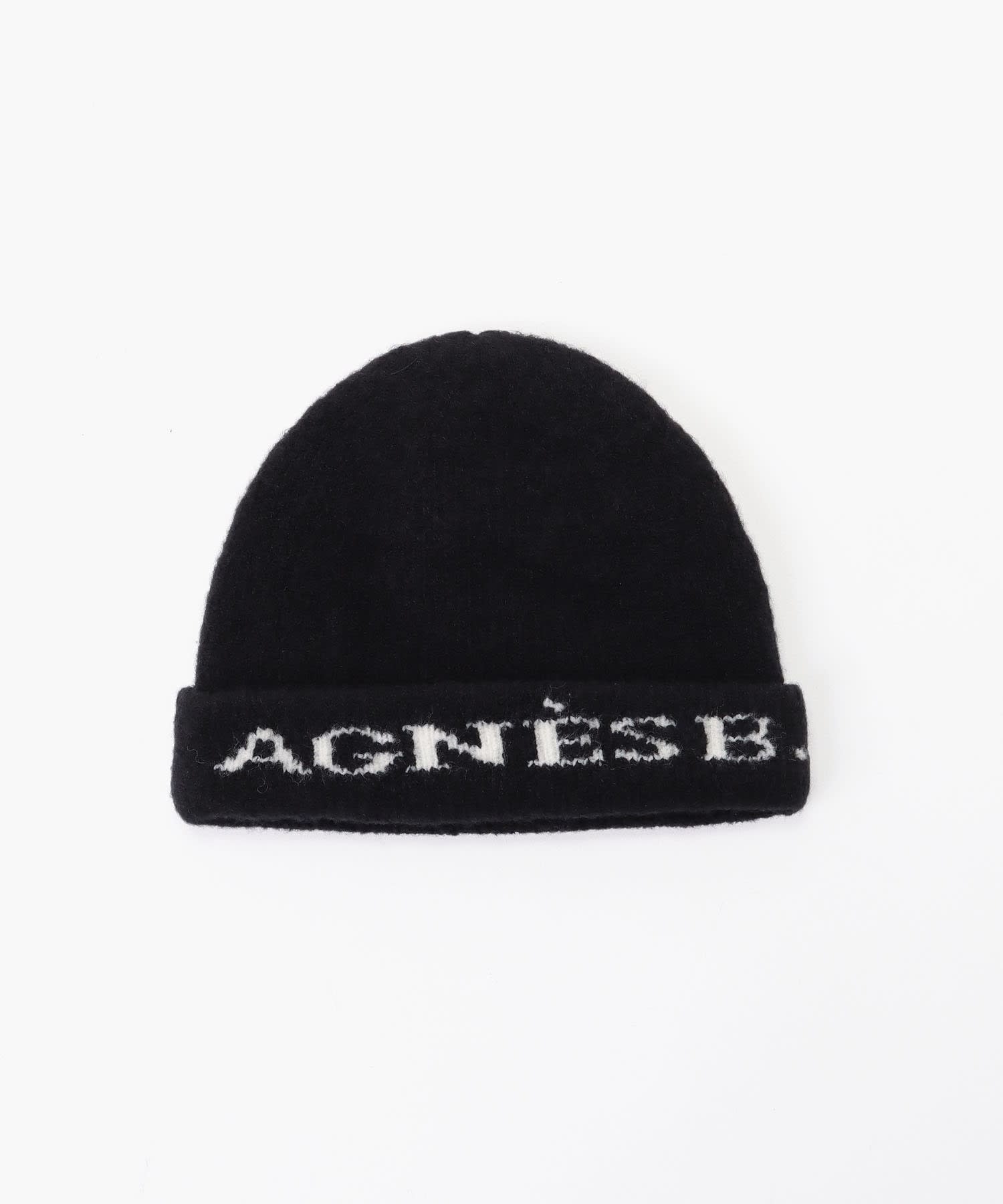 AB38 L BONNET ベビー ロゴニットキャップ