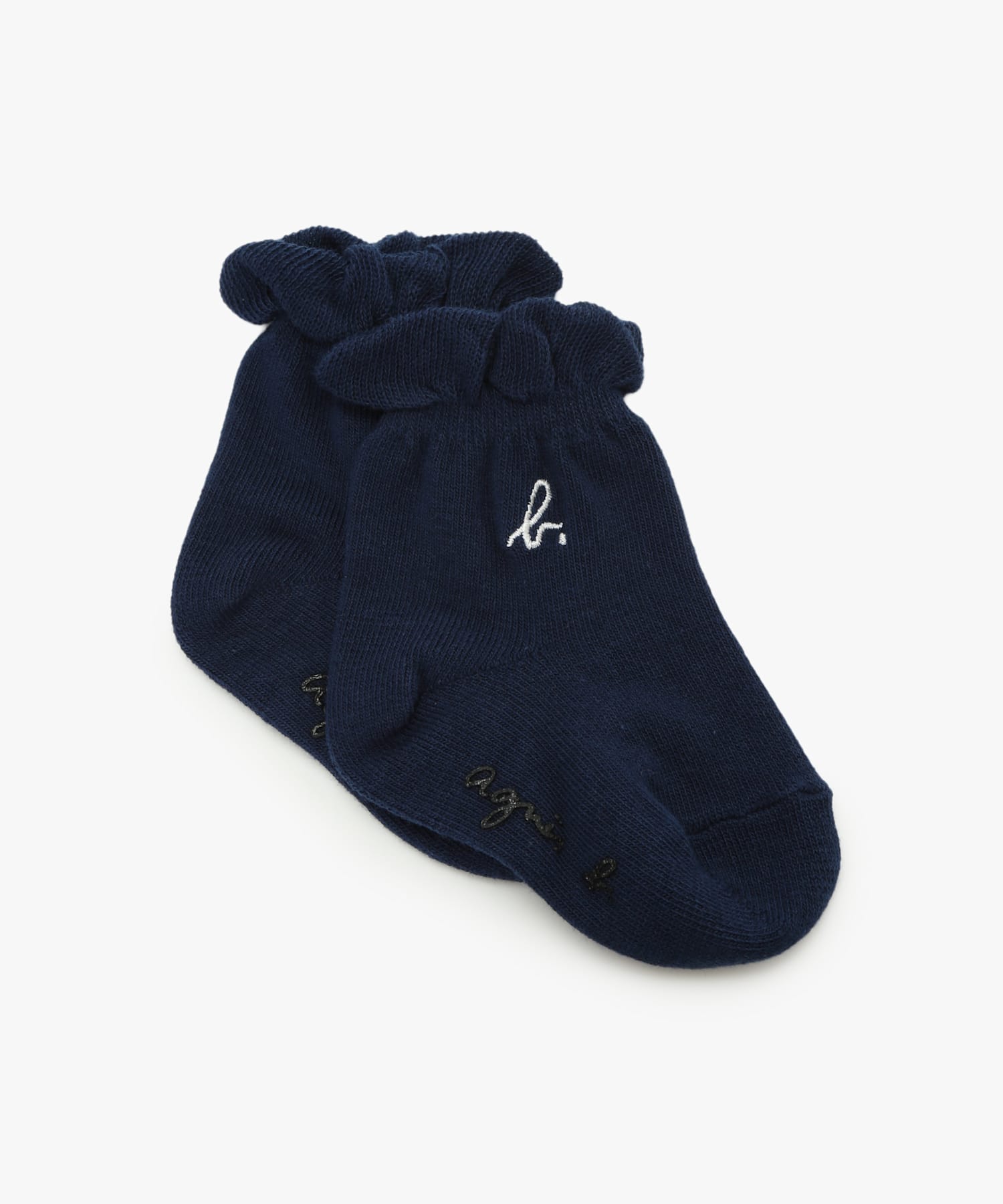 ベビー "b." ロゴ ソックス