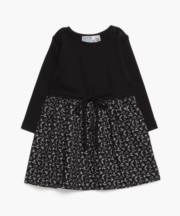 Jgz9 L Robe ベビー リバティプリントワンピース