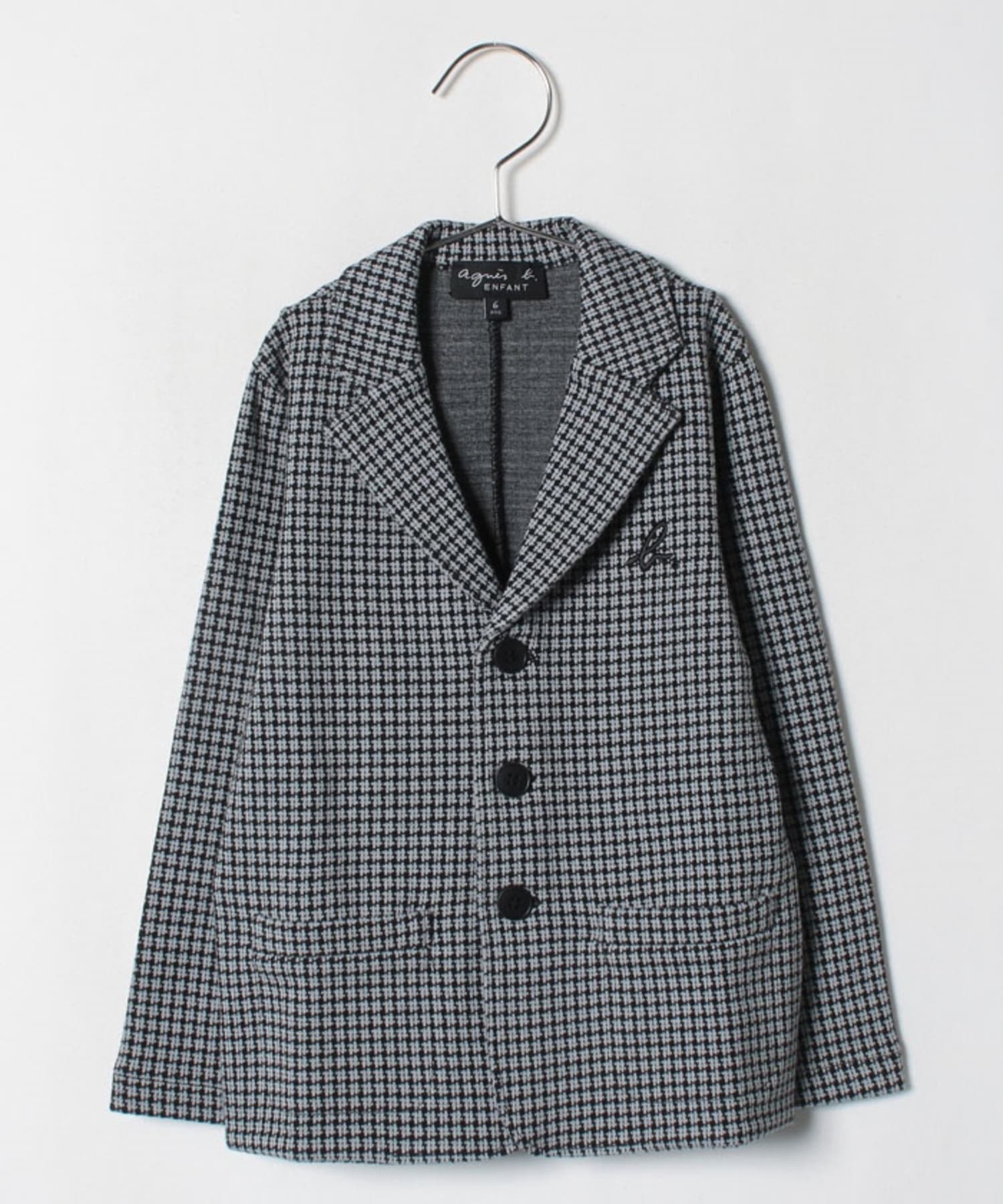 【セットアップ対応商品】JGC8 E VESTE キッズ チェックジャケット
