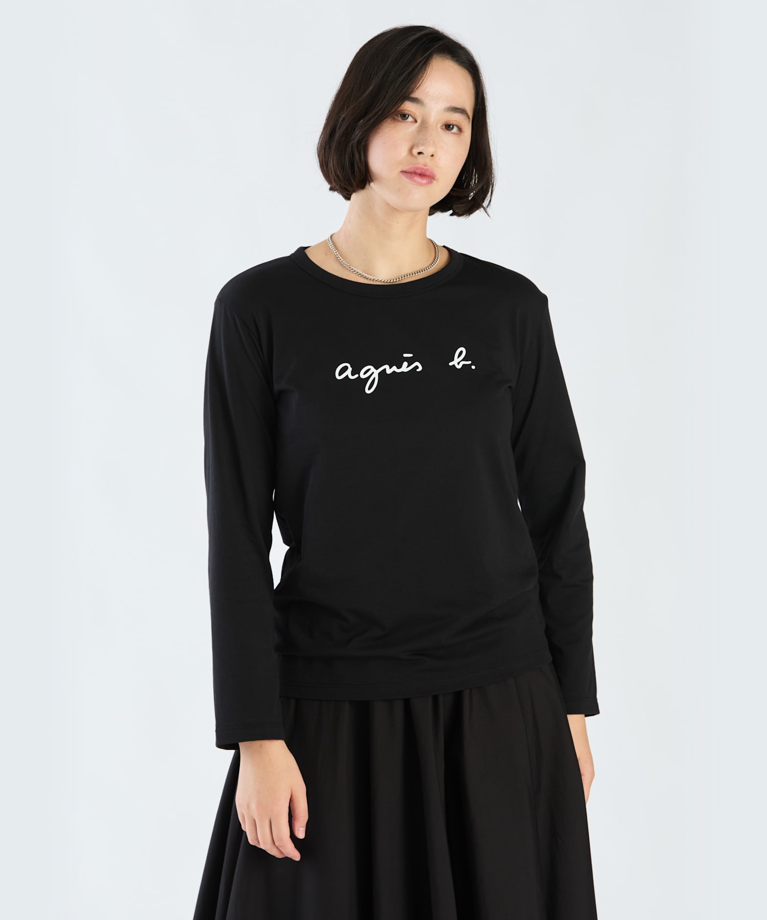 S137 TS ロゴTシャツ ｜agnès b. FEMME（ファム）｜アニエスベー公式 