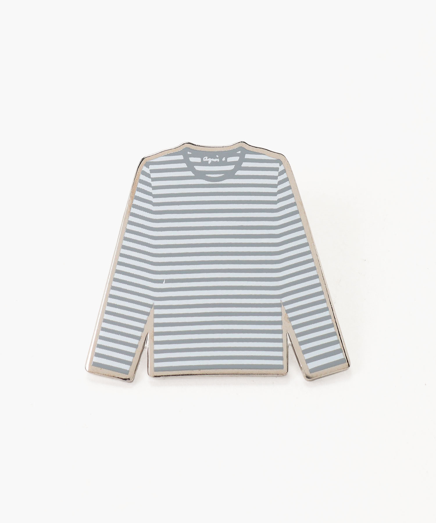 GX91 PIN ボーダーTシャツモチーフピンバッジ