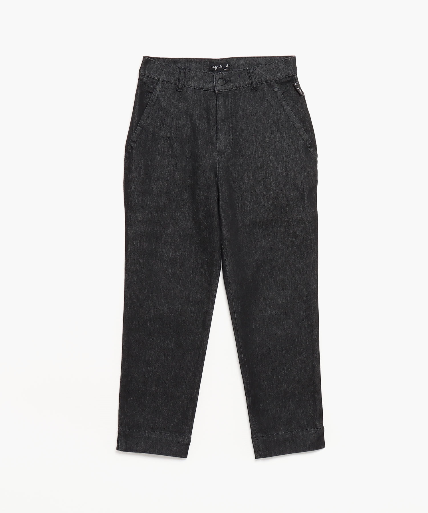 TBM4 PANTALON ブラックデニムパンツ