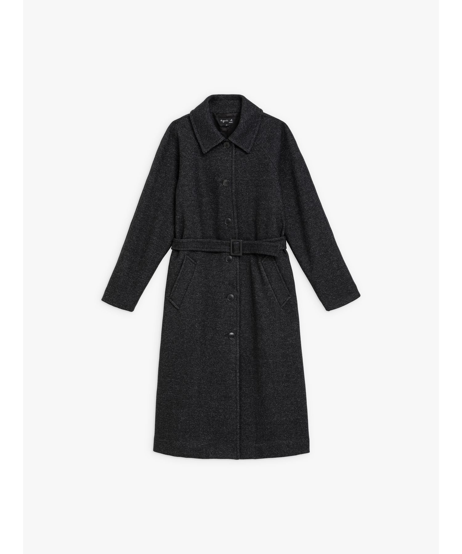JGV0 MANTEAU リサイクルウールロングコート
