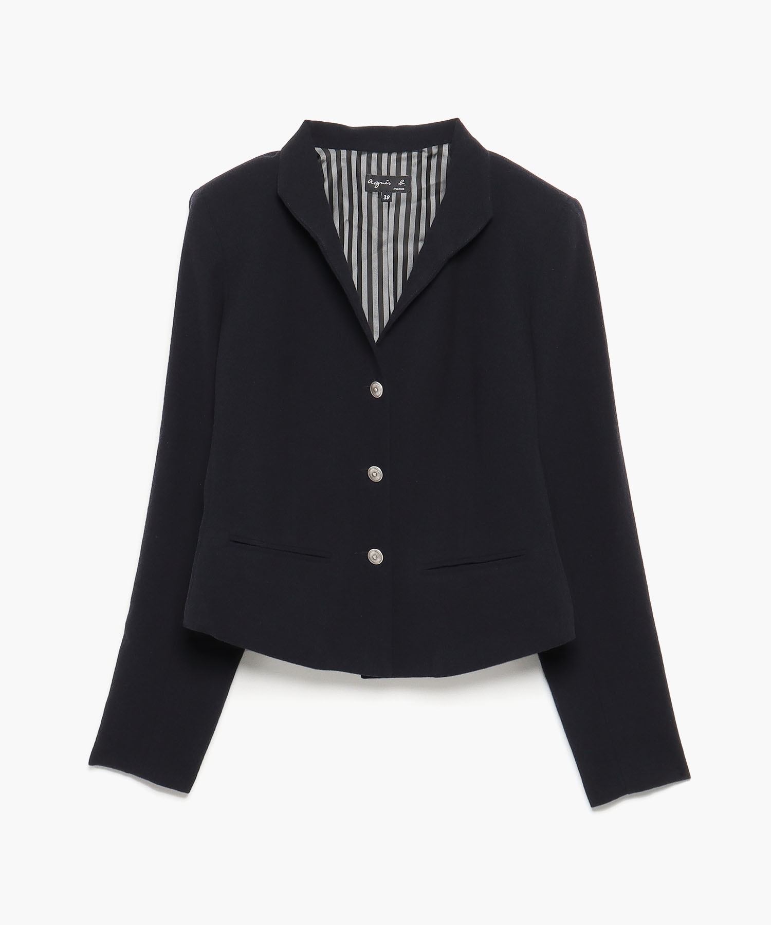 UBJ0 SPENCER FAITH DOUBLEE ウールクレープジャケット