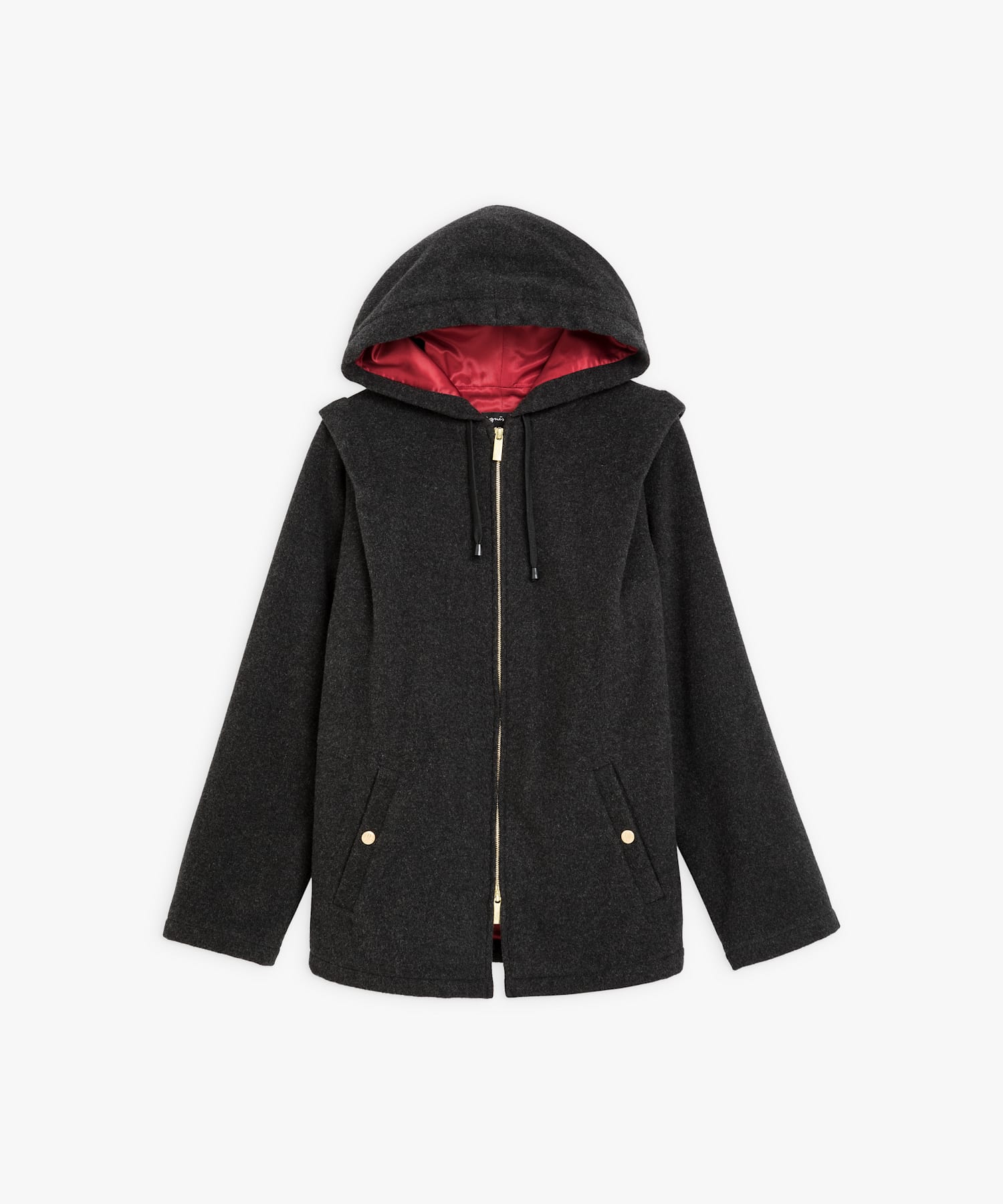 UK85 PARKA ANNECY ウールフーディーブルゾン
