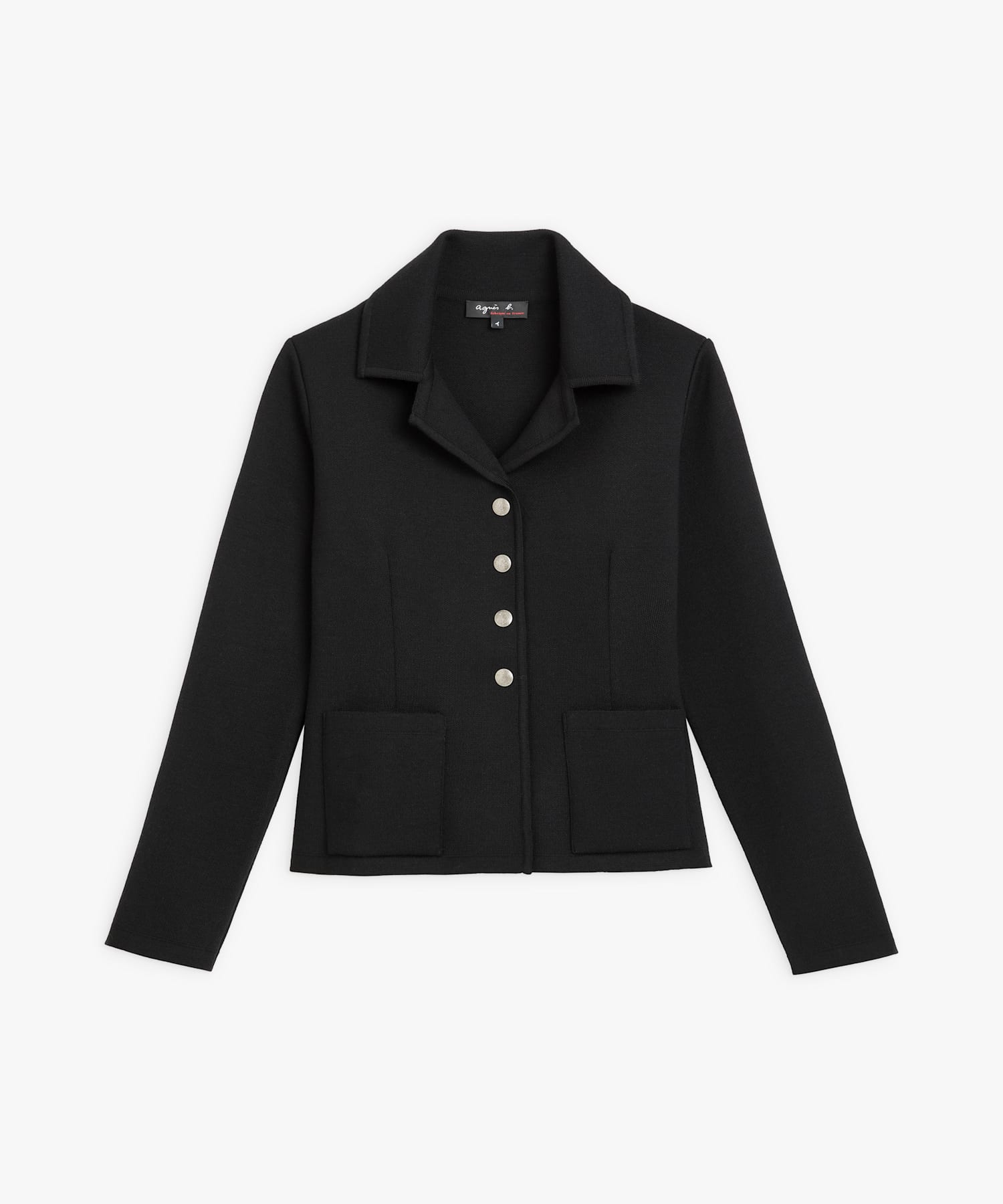 L184 VESTE HITCH ウールニットジャケット