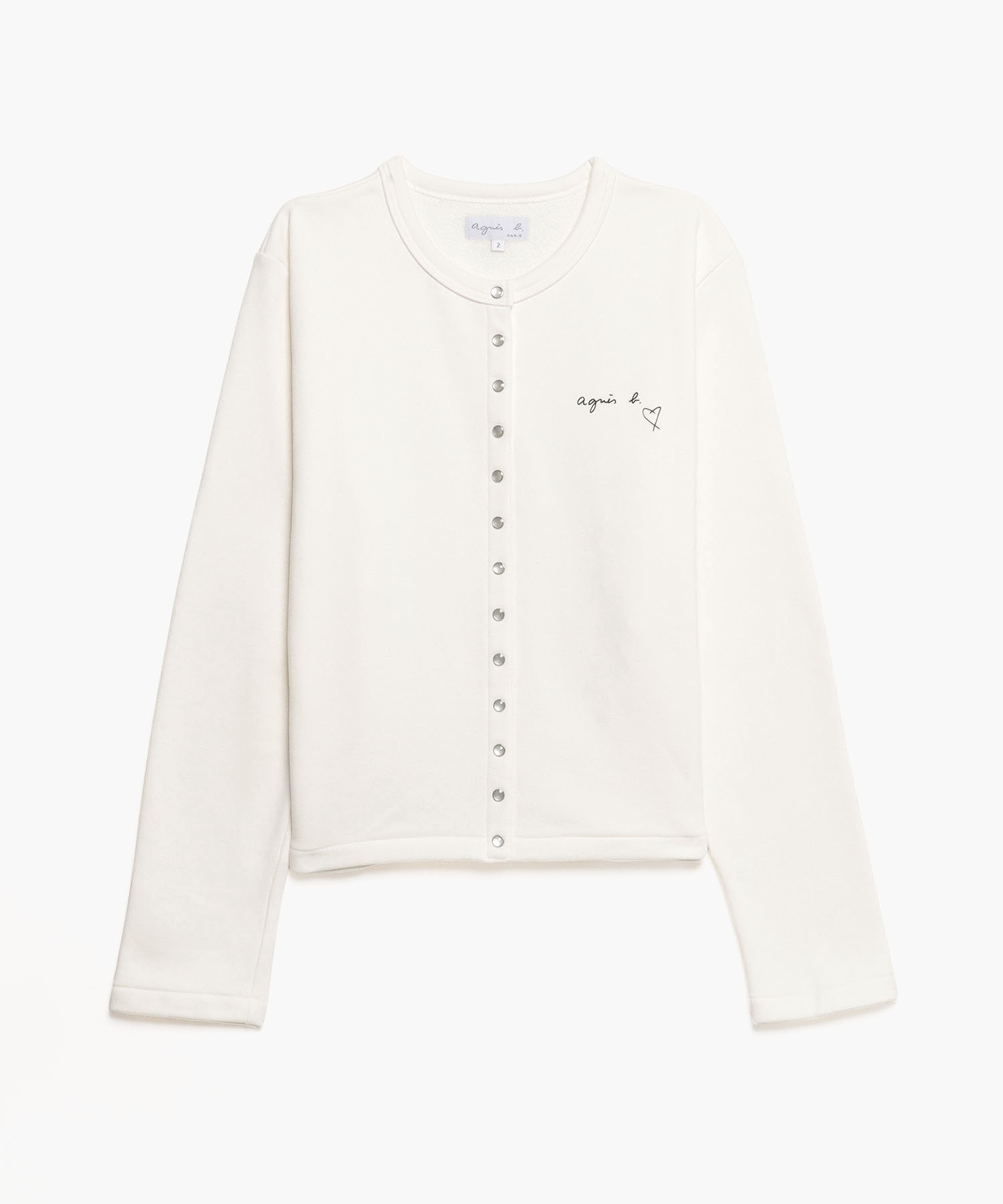 【WEB限定】SDF0 CARDIGAN ロゴカーディガンプレッション