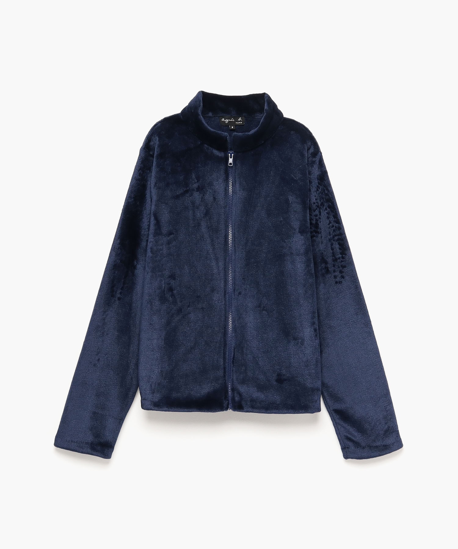 JGA1 BLOUSON フェイクファー ジップアップジャケット