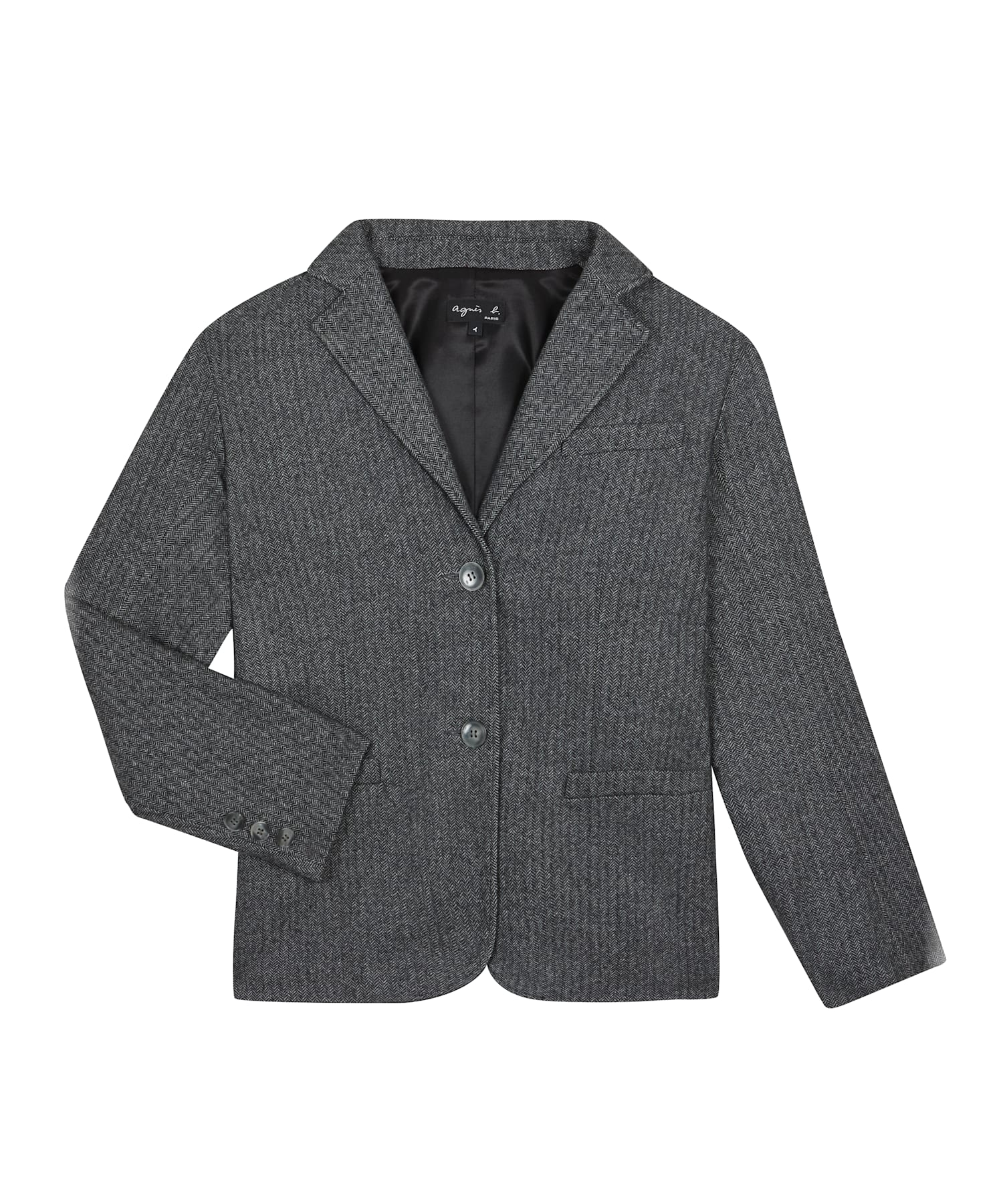 TBU0 VESTE ヘリンボーンジャケット