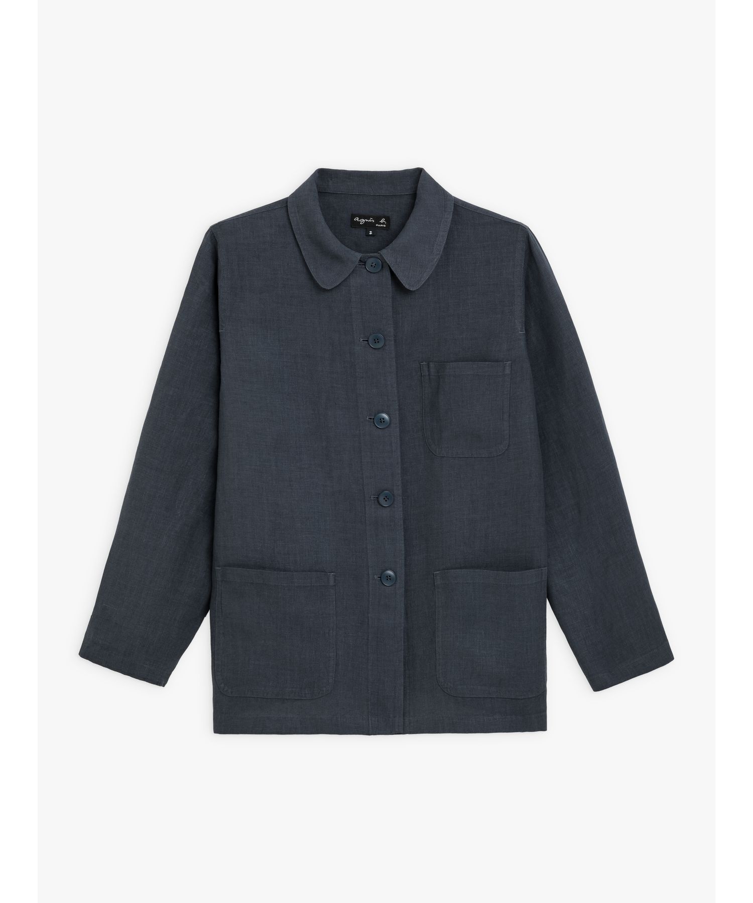 UAF9 CHEMISE リネンブラウス