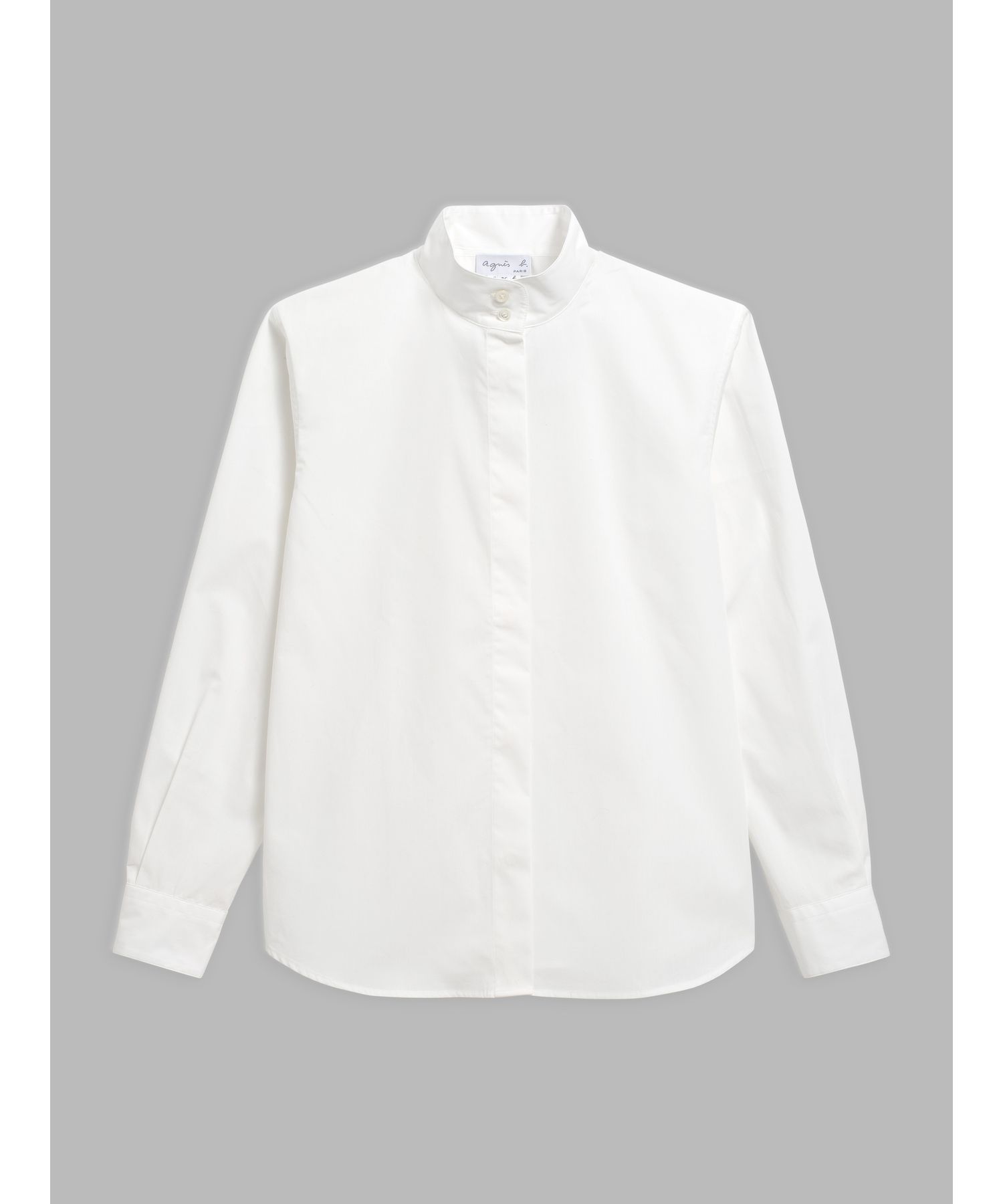 UBL1 CHEMISE スタンドカラーシャツ