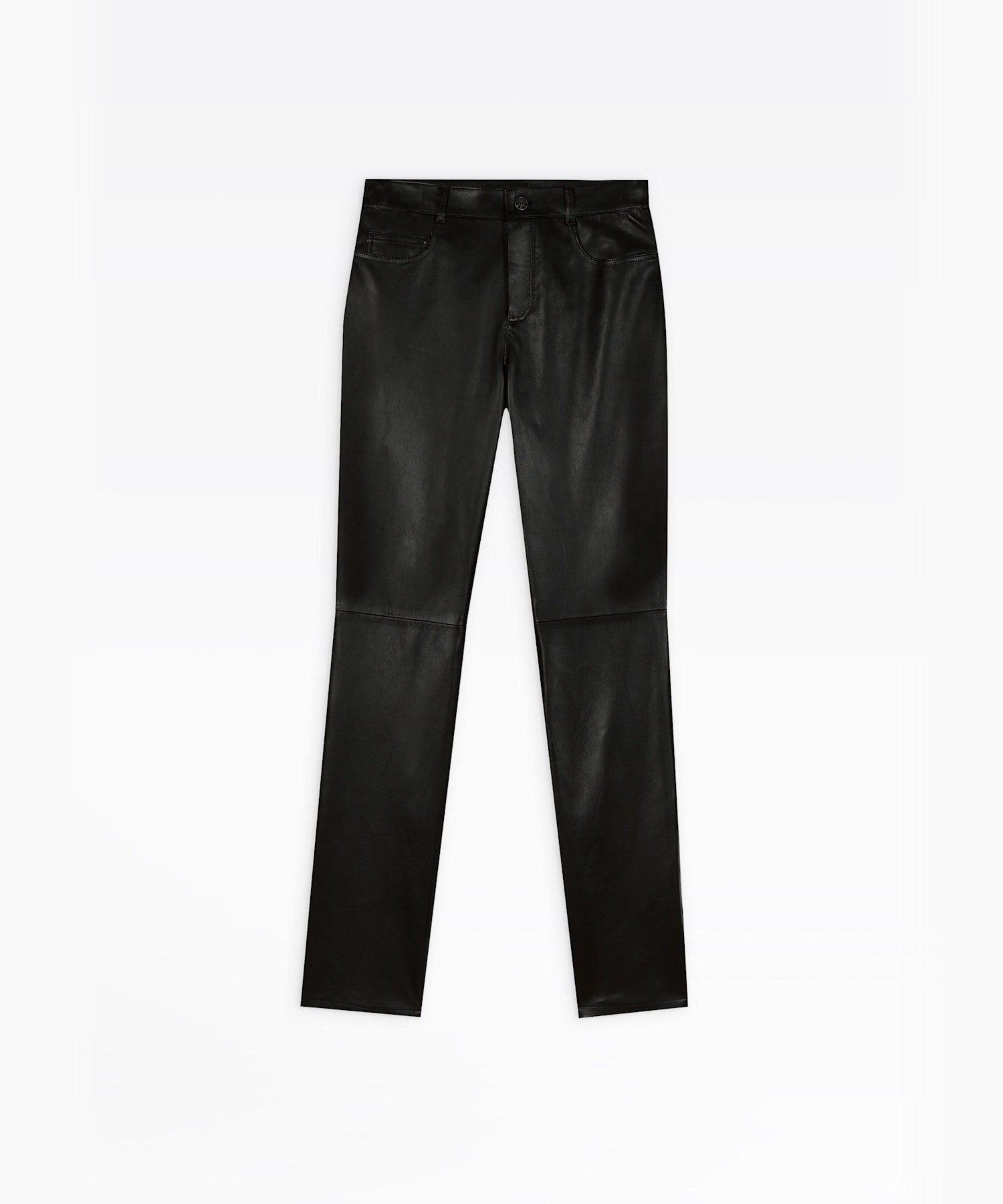 CUZ4 PANTALON レザーパンツ ｜agnès b. FEMME（ファム ...