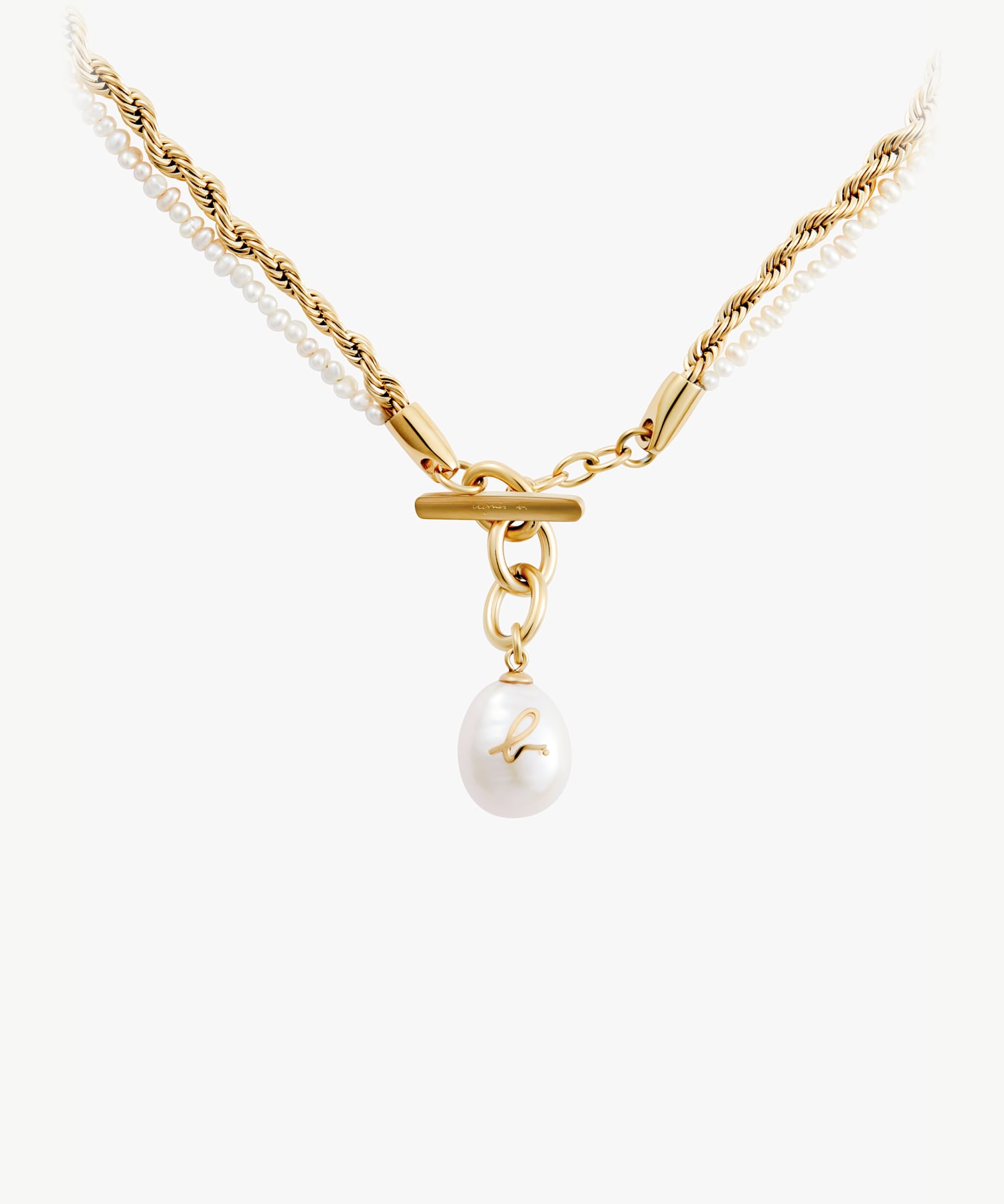 H922 NECKLACE Chunky Pearl cCXglbNX