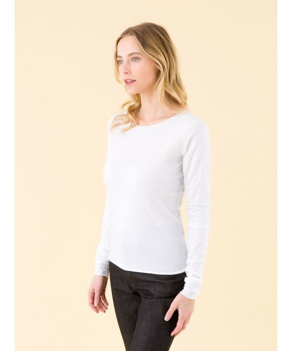 J309 TS ロングスリーブコットンTシャツ