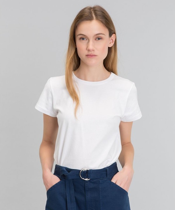 J000 TS コットン ベーシックTシャツ
