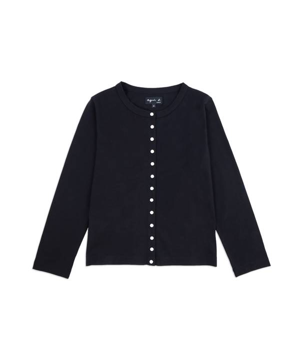 M001 CARDIGAN LE PETIT カーディガンプレッション ｜agnès b. FEMME ...