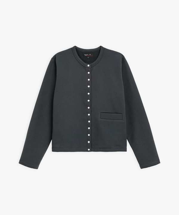 M001 CARDIGAN LE PETIT カーディガンプレッション ｜agnès b. FEMME