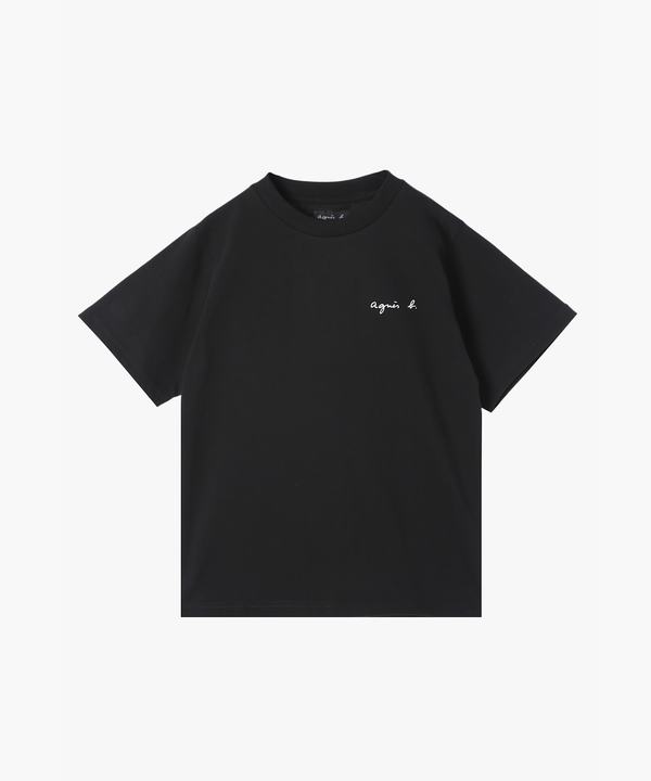 ミニロゴ コットン 半袖 Tシャツ "Christof"