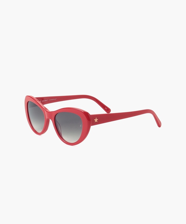 LU02 SUNGLASSES SCARLET TOX