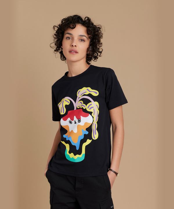 agnès b. カラフルドットTシャツ サイズ3 SEN7 E TS キッズ Tシャツ（Tシャツ/カットソー）｜agnes b