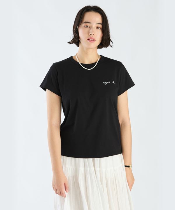 ロゴ プリント コットン 半袖 Tシャツ "Brando"
