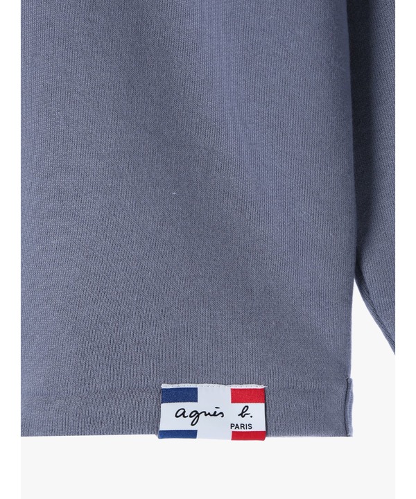 オーガニックコットン メルトン 長袖 カーディガンプレッション "Le Classique"