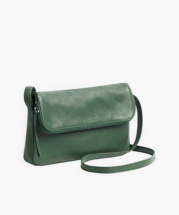 ラムレザー ショルダーバッグ "Asya"