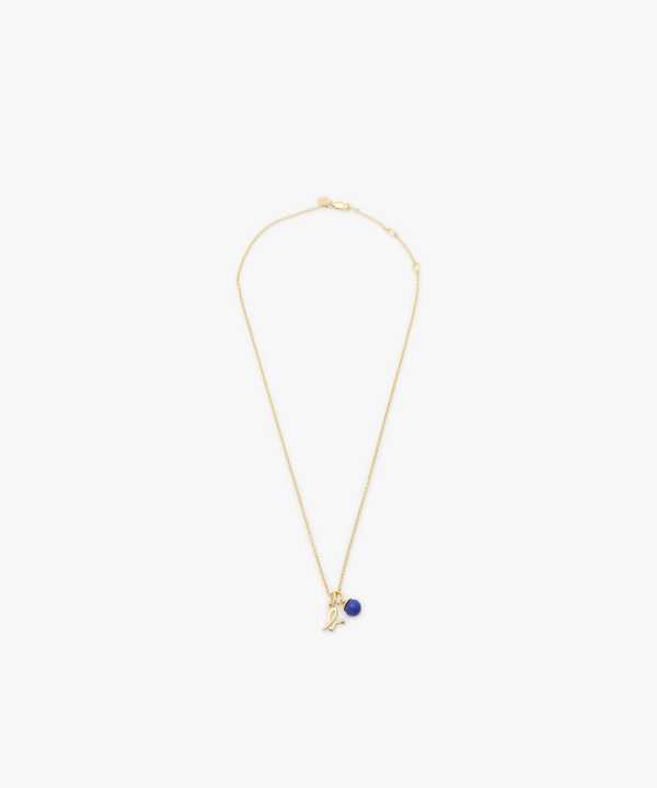 agnès b. パールネックレス ツイストネックレス 