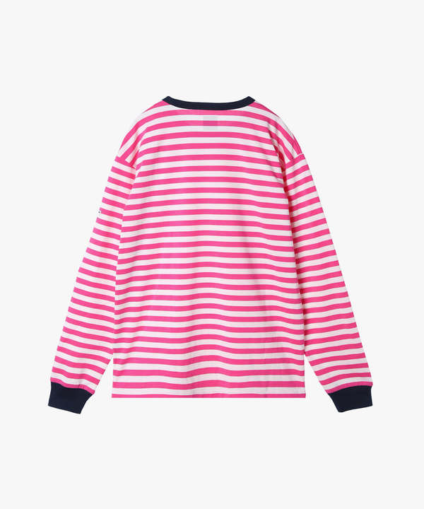 agnes b. �~ HH L/S Marine Border Tee