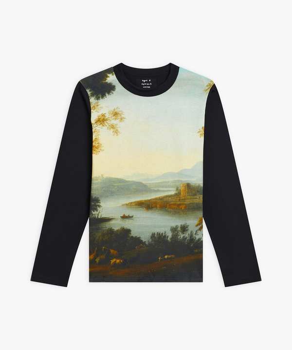 agnes b. x Le Louvre tHgvg Rbg  TVc "Paysage avec un berger"