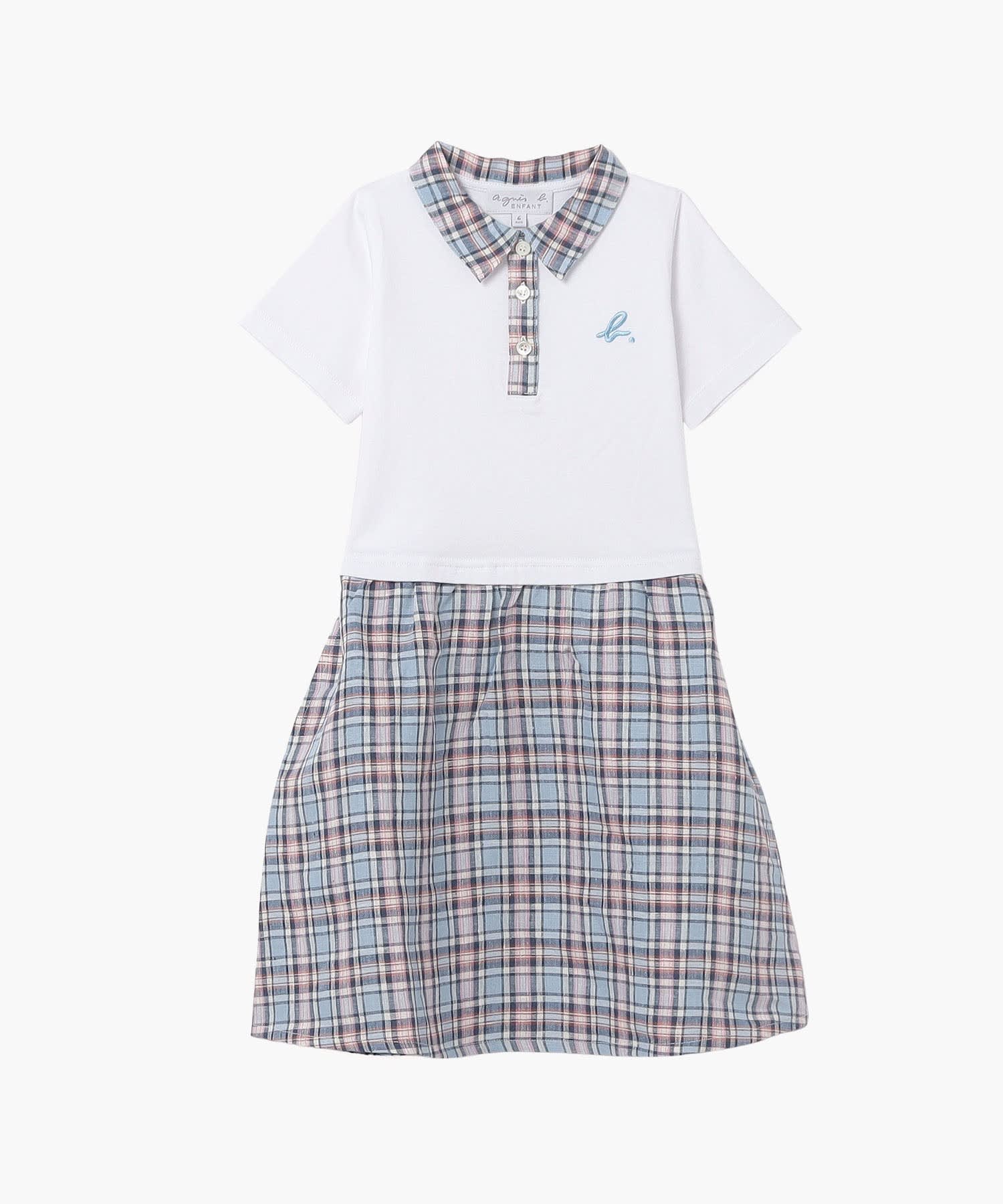 CAP1 E ROBE キッズ ワンピース ｜agnès b. ENFANT/LAYETTE（アン 