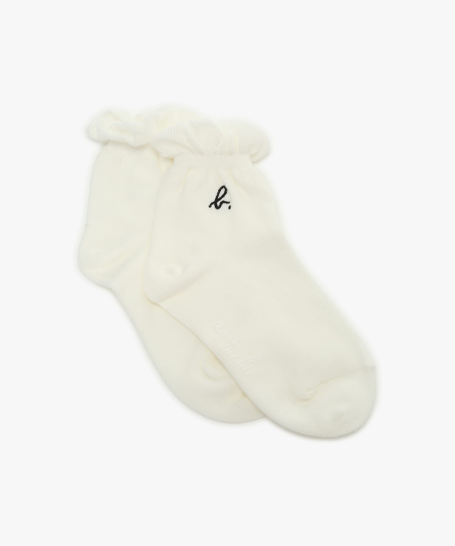 キッズ "b." ロゴ ソックス