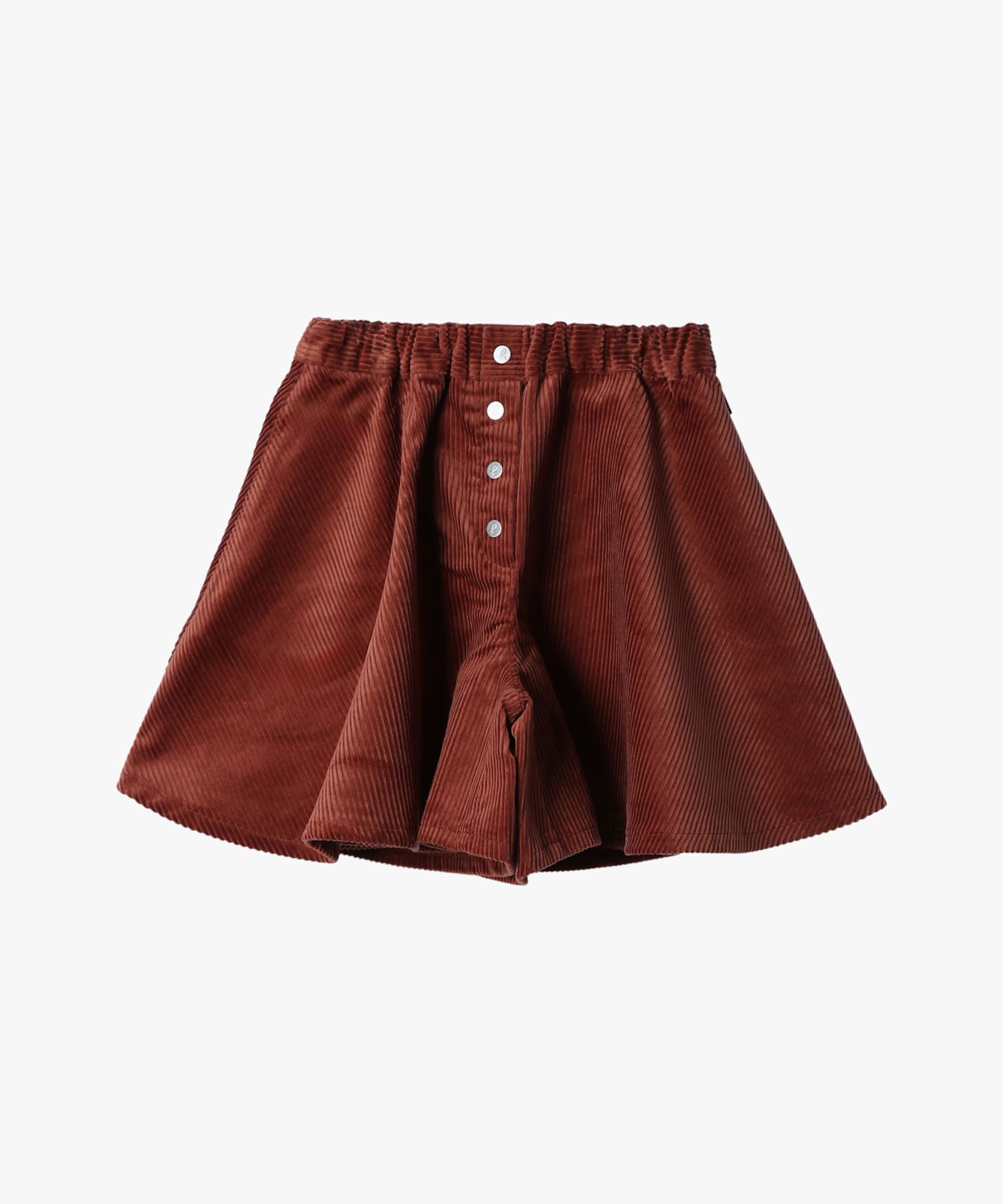 キッズ コーデュロイ フレア キュロット