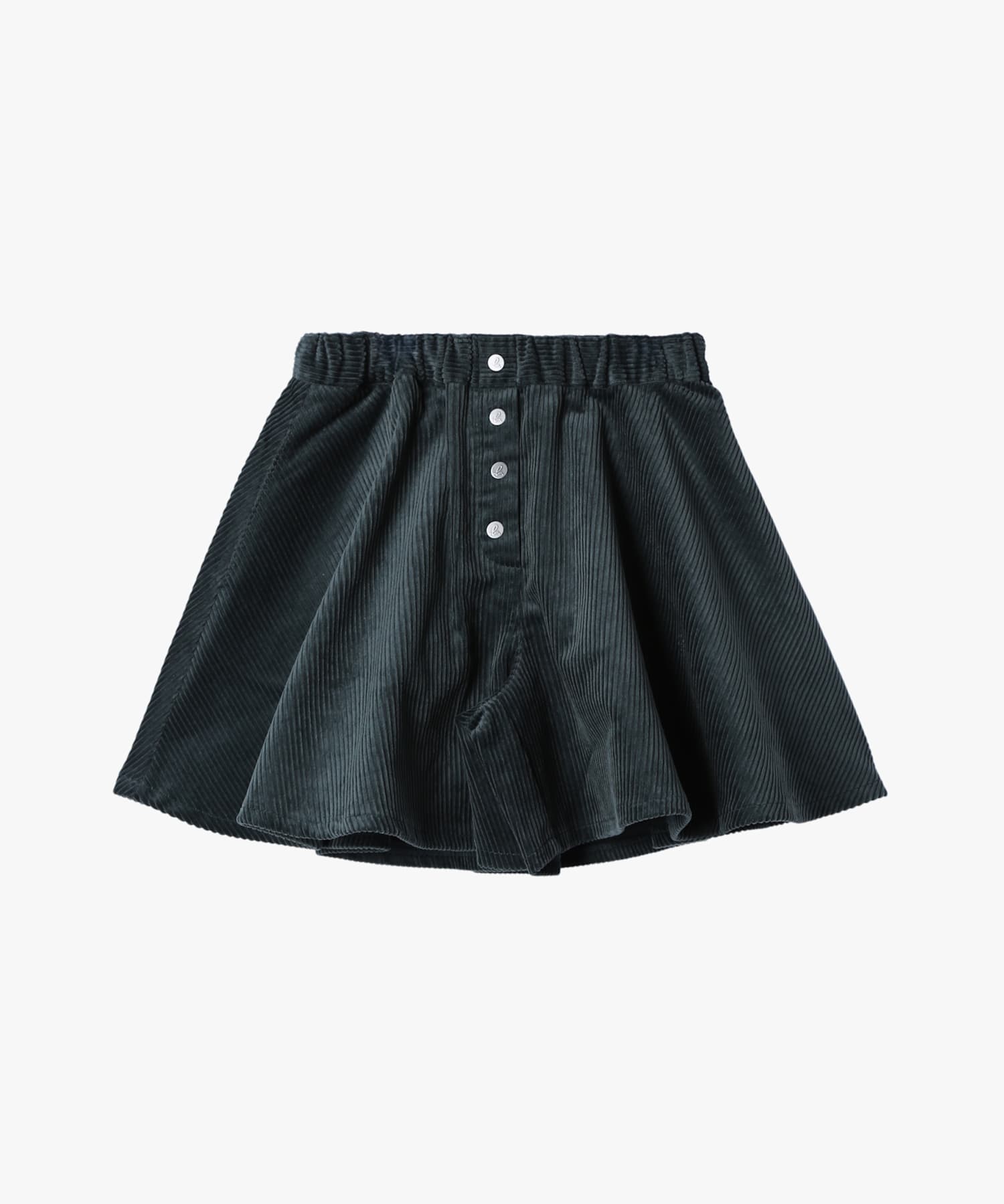 キッズ コーデュロイ フレア キュロット