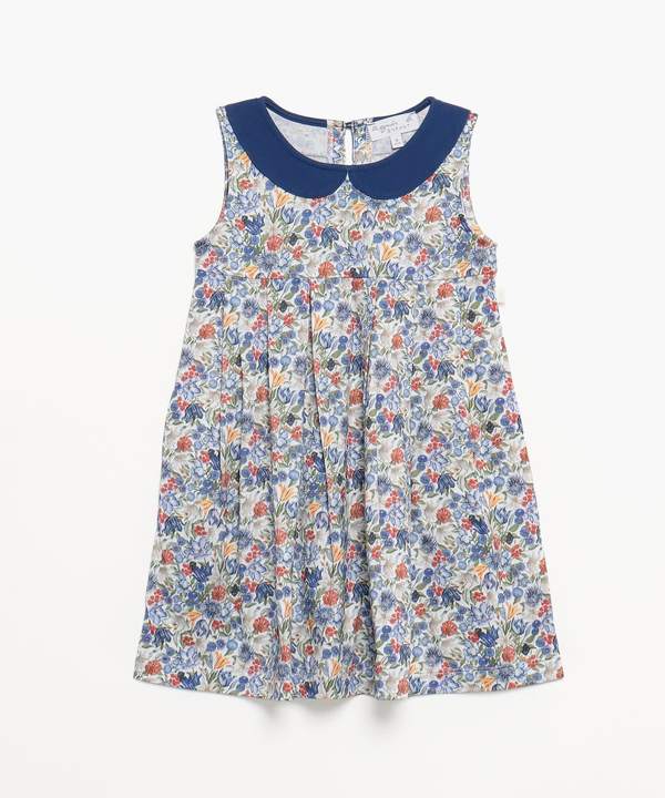 Jgz9 E Robe キッズ リバティプリントワンピース Agnes B Enfant Layette アンファン レイエット アニエスベー公式オンラインブティック