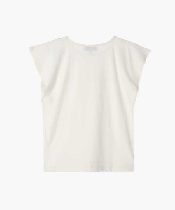 キッズ ロゴ コットン ノースリーブ Tシャツ "Rita"