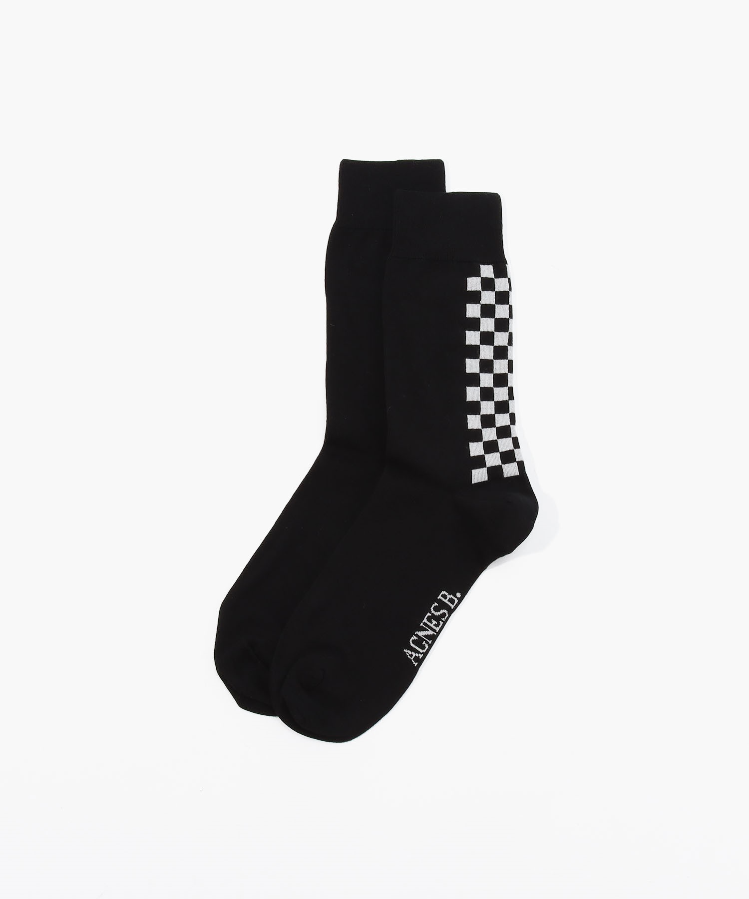 AC13 CHAUSSETTE チェックソックス
